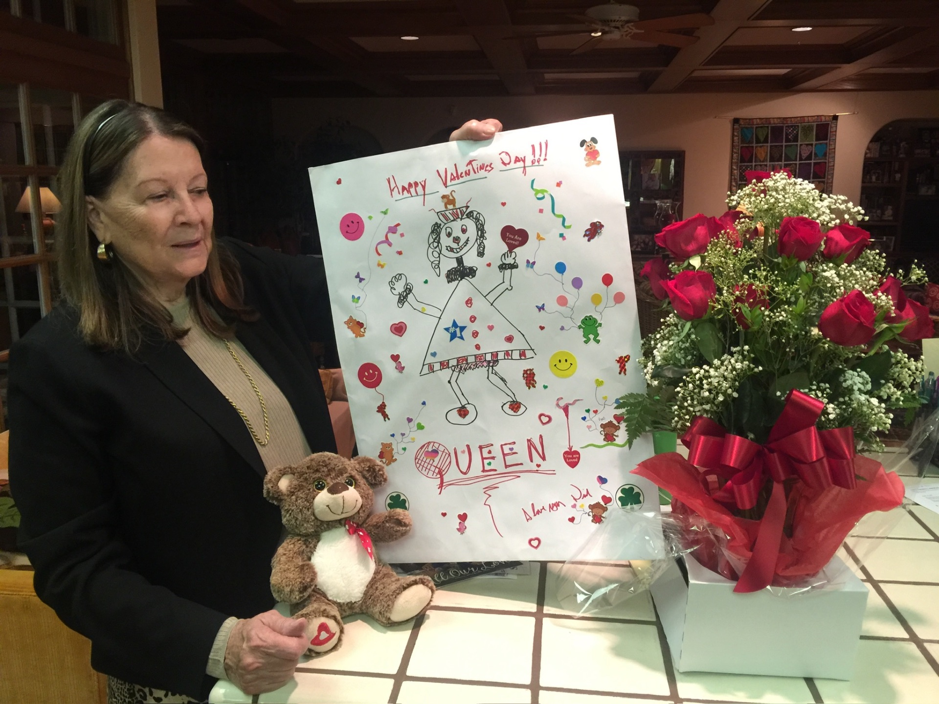 Valentine's Day — the Queen