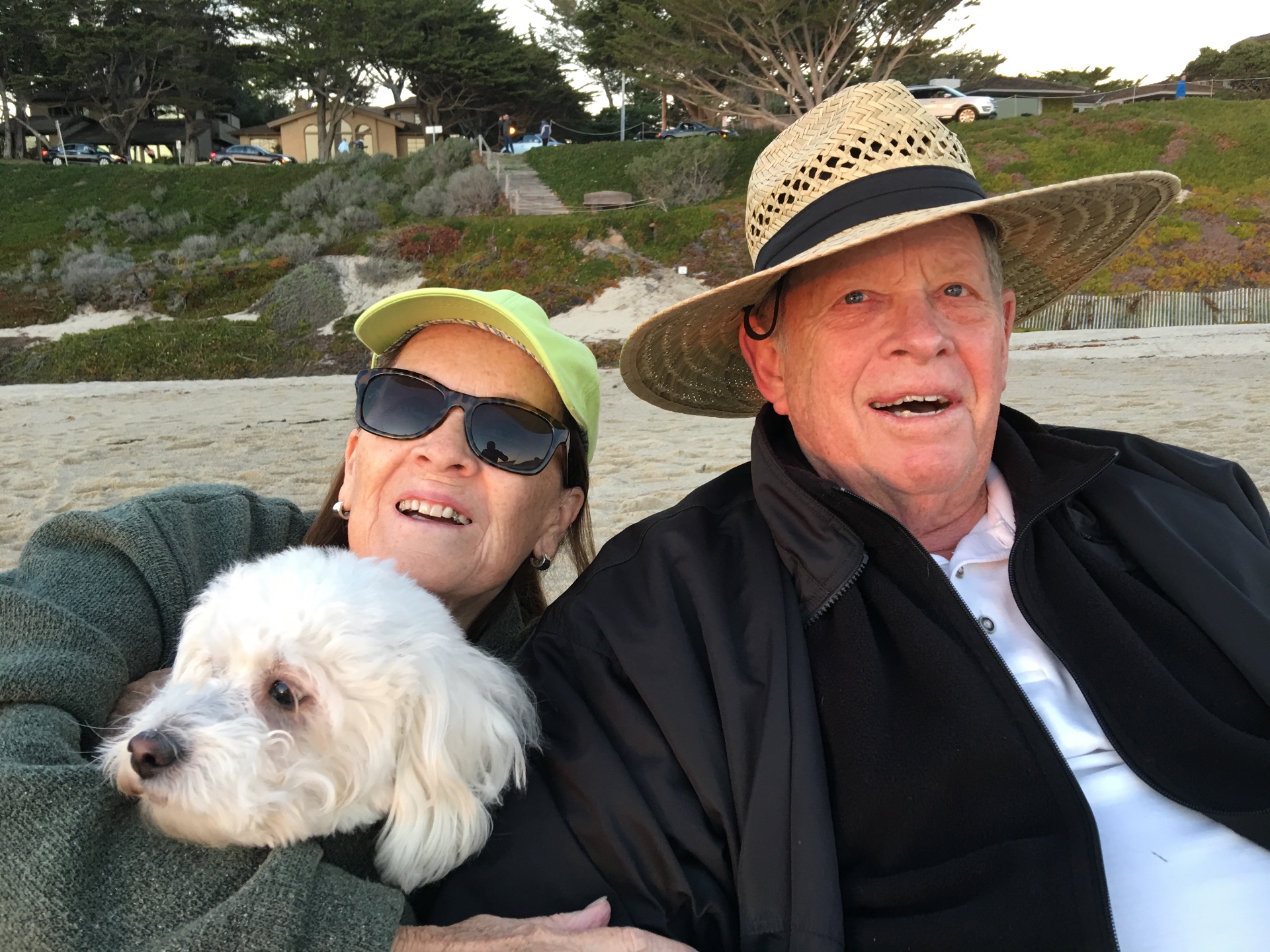 With Dick and Mia